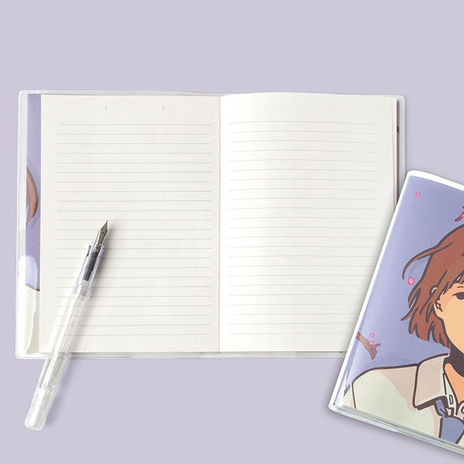 투명 커버 노트